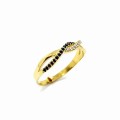 Modern Gold pierścionek z czarno - białymi cyrkoniami1.jpg